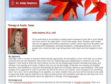 Tablet Screenshot of drstephens-counseling.com
